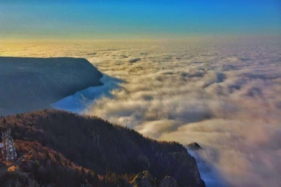 Uludağ’da bulutların dansı
