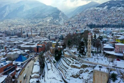 Beyaz gelinlik Bursa’ya çok yakıştı