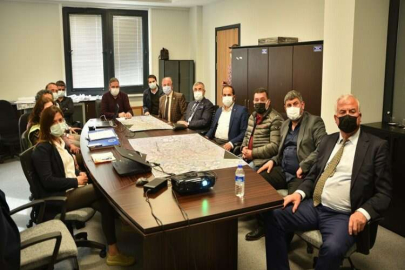 Yeni metro hattı muhtarlara anlatıldı