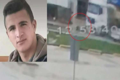 16 yaşındaki kurye tırın altında can verdi