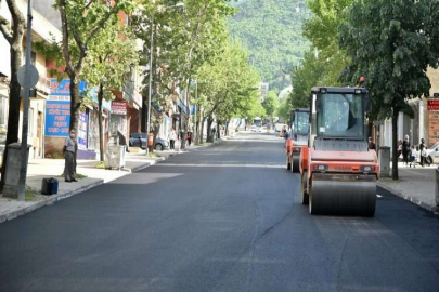 Profesör Tezok Caddesi artık pırıl pırıl