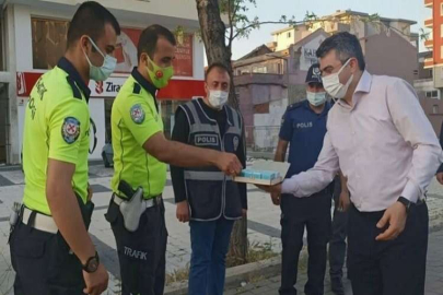 Bursa’da görev başındaki kahramanlar unutulmadı