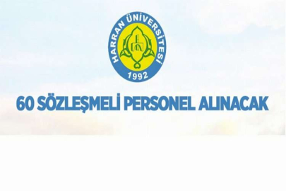 Harran Üniversitesi 60 Sözleşmeli Personel alıyor