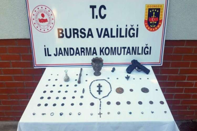 Bursa’da tarihi eser operasyonu: 4 gözaltı