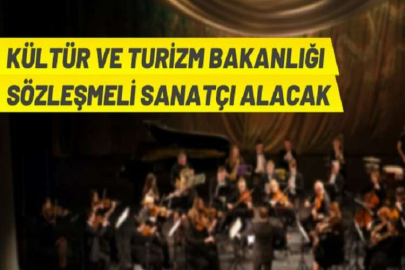 Sözleşmeli sanatçı alımı yapılacak…