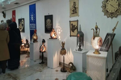 ‘Hayâlden gerçeğe’ sergisi göz kamaştırdı