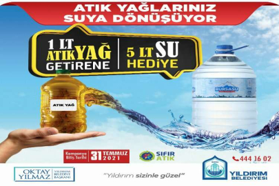 Bursa şehir merkezinden kar manzaraları