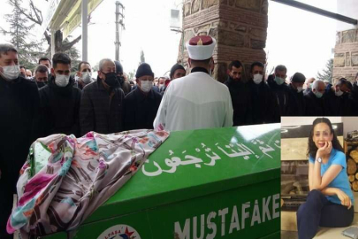 Yasemin öğretmen son yolculuğuna uğurlandı