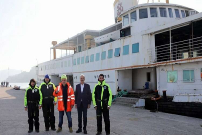 Otantik Gemi Otel, İstanbul’a uğurlandı