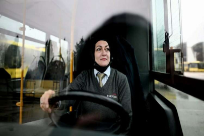 Bursa’nın kadın otobüs şoförü erkeklere taş çıkartıyor