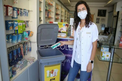 Atık ilaç projesine yoğun ilgi