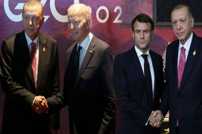 Cumhurbaşkanı Erdoğan, Biden ve Macron ile görüştü