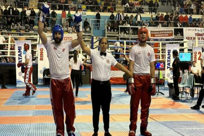 Türkiye Kick Boks Turnuvası’nda Yıldırım rüzgarı