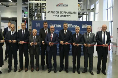 Asansör sektörüne yüzde yüz yerli test merkezi