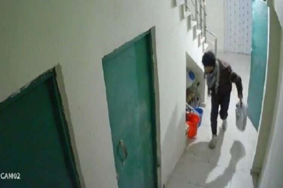 Girdiği apartmanda eline ne geldiyse çalarak kayıplara karıştı