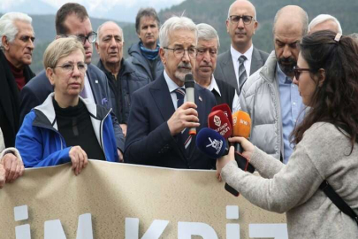 Kuruyan Nilüfer Barajı’nda su krizine karşı çağrıda bulundular