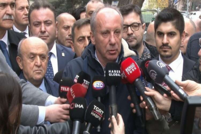 İnce: “Siz adayınıza güvenmiyor musunuz da bana ‘Aday olamazsın’ diye bağırıyorsunuz”