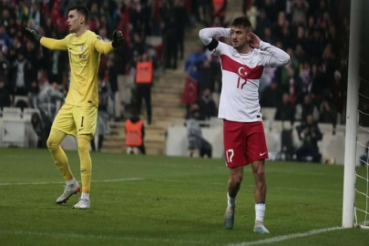 2024 Avrupa Şampiyonası Elemeleri: Türkiye: 0 – Hırvatistan: 2 (İlk yarı)