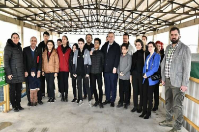 Osmangazi’de en çevreci muhtar ve öğrencilere plaket