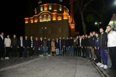 Başkan Yılmaz gençlerle buluştu