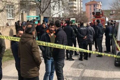 Doğal gaz kaçağı için eve giren polis dehşetle karşılaştı