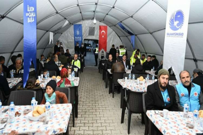 Afet bölgesinde ramazan bereketi