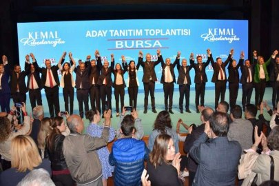 CHP Bursa, Milletvekili adaylarını tanıttı