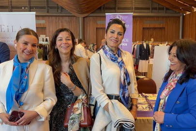Ünlü oyunculardan  Bursa ipeğine tam not