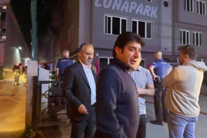 Başkan Aktaş: “Yangın kısmi olarak kontrol altına alındı”