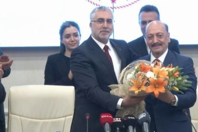 Çalışma ve Sosyal Güvenlik Bakanlığı’nda devir teslim töreni