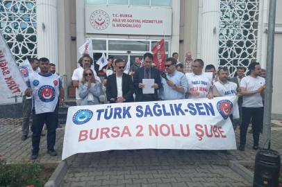Türk Sağlık Sen Bursa Şubesi’nden “Oda” isyanı!