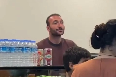 Ünlü oyuncu, kantinde satış yaparken görüntülendi