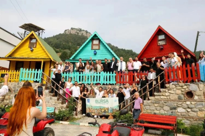 Bursalı fenomenler ve turizmciler Adrenalin Park’ta buluştu