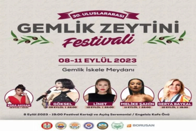 Gemlik’te zeytin festivali dolu dolu geçecek