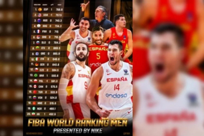 FIBA dünya sıralamasında ABD tekrar zirvede