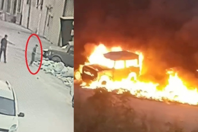 Bursa'da çocukların ateşle oyunu 3 aracı küle çevirdi