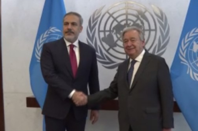 Bakan Fidan, BM Genel Sekreteri Antonio Guterres ile görüştü