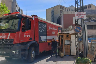 Kaynak makinesinden çıkan kıvılcımlar binayı küle çevirdi
