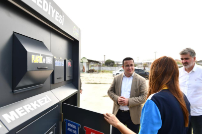 Mustafakemalpaşa'ya mobil atık merkezi