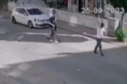 Sokakta havaya rastgele ateş ederek, korku dolu anlar yaşattı