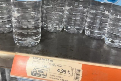 Tarım Kredi marketlerinde su fiyatları zincir marketleri geçti