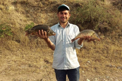 Balık tutmaya gittiği gölette can verdi