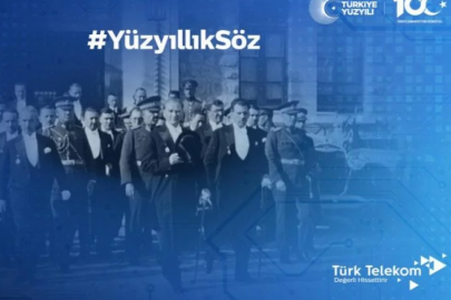Türk Telekom 100. yılda, gelecek nesillere mesaj iletiyor
