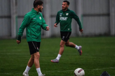 Bursaspor, Kırşehir FSK maçı hazırlıklarını sürdürdü