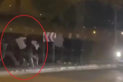Bursa'da ‘yan bakma’ kavgası: Caddeyi boks ringine çevirdiler