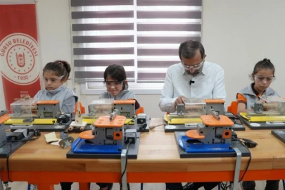 Gürsu’nun üreten çocukları geleceğe güvenle bakıyor