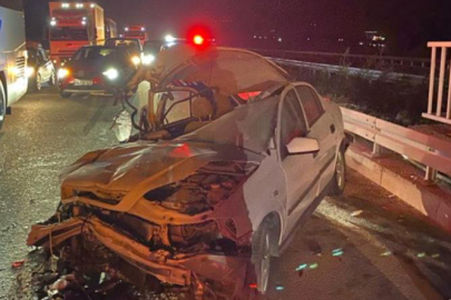 Susurluk'ta zincirleme kaza: 1 ölü, 5 yaralı