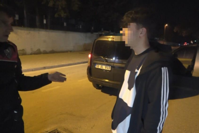 Bursa'da 16 yaşındaki sürücü tüm ekipleri peşine taktı
