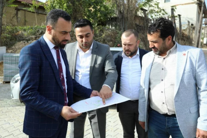 Yiğitköy’de hem alt yapı hem yol kaplamaları tamam