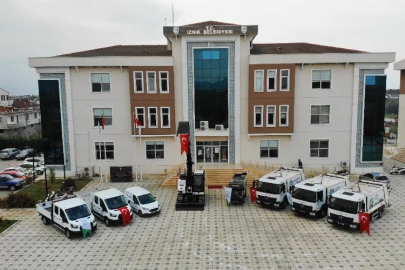3 Yılda 30 Yeni Araç İznik’in Hizmetine Sunuldu